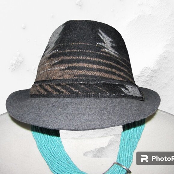 UNISEX AZTEC PRINT FEDORA Other - UNISEX AZTEC PRINT FEDORA BRAND NEW